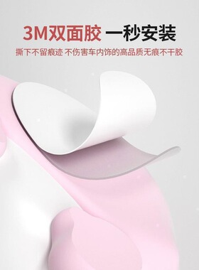 车载KT布朗熊小饰品摆件高级感轻奢汽车内饰卡通装饰摆件汽车用品