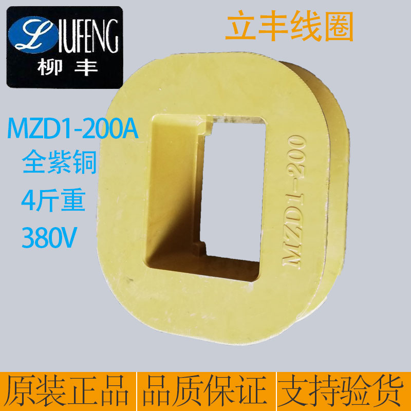 。立丰MZD1-200A/100A/300A线圈制动电磁铁线圈380V卷扬机抱闸线 - 图2