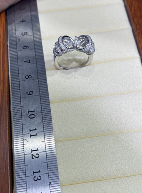 复古麻花珍珠戒指配件