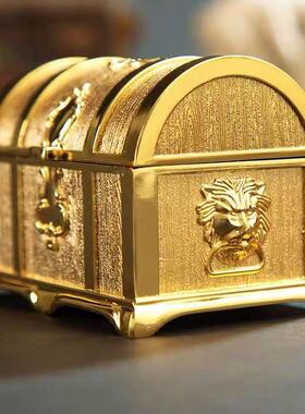 金属迷你招财金砖算盘摆件