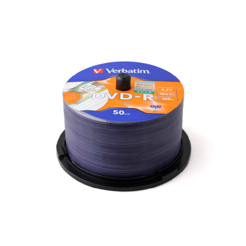 正品威宝dvd刻录盘空白光盘4.7G DVD-R 16速50片桶装碟片 - 图2