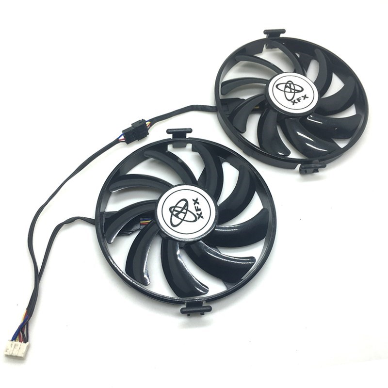 FDC10H12S9-C Cooler Fan for XFX R9 370 4G/380 RX 470/480/560 - 图1