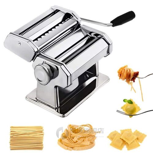 Noodle Pasta Maker Stainless Steel Nudeln Machine Lasagne Sp - 图0