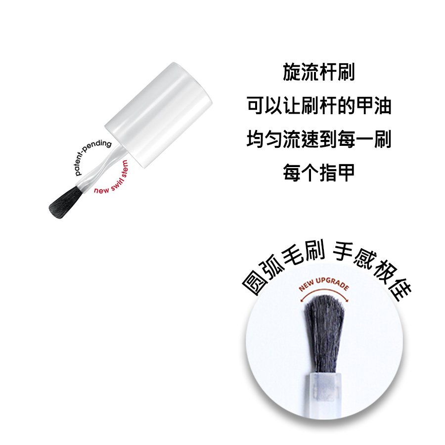 ESSIE微光疗扭扭瓶铂金级顶油亮油快干透亮1098topcoat持久耐磨-图1