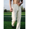GTAL American ice leather lu-sensing straight trousers casual pants