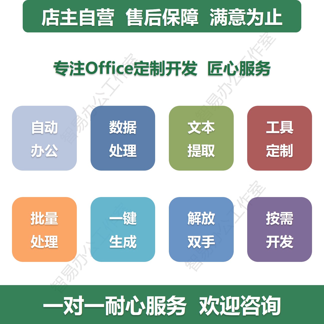 Excel Word PPT WPS VBA VSTO VB.NET C#二次开发改代码插件定制-图1