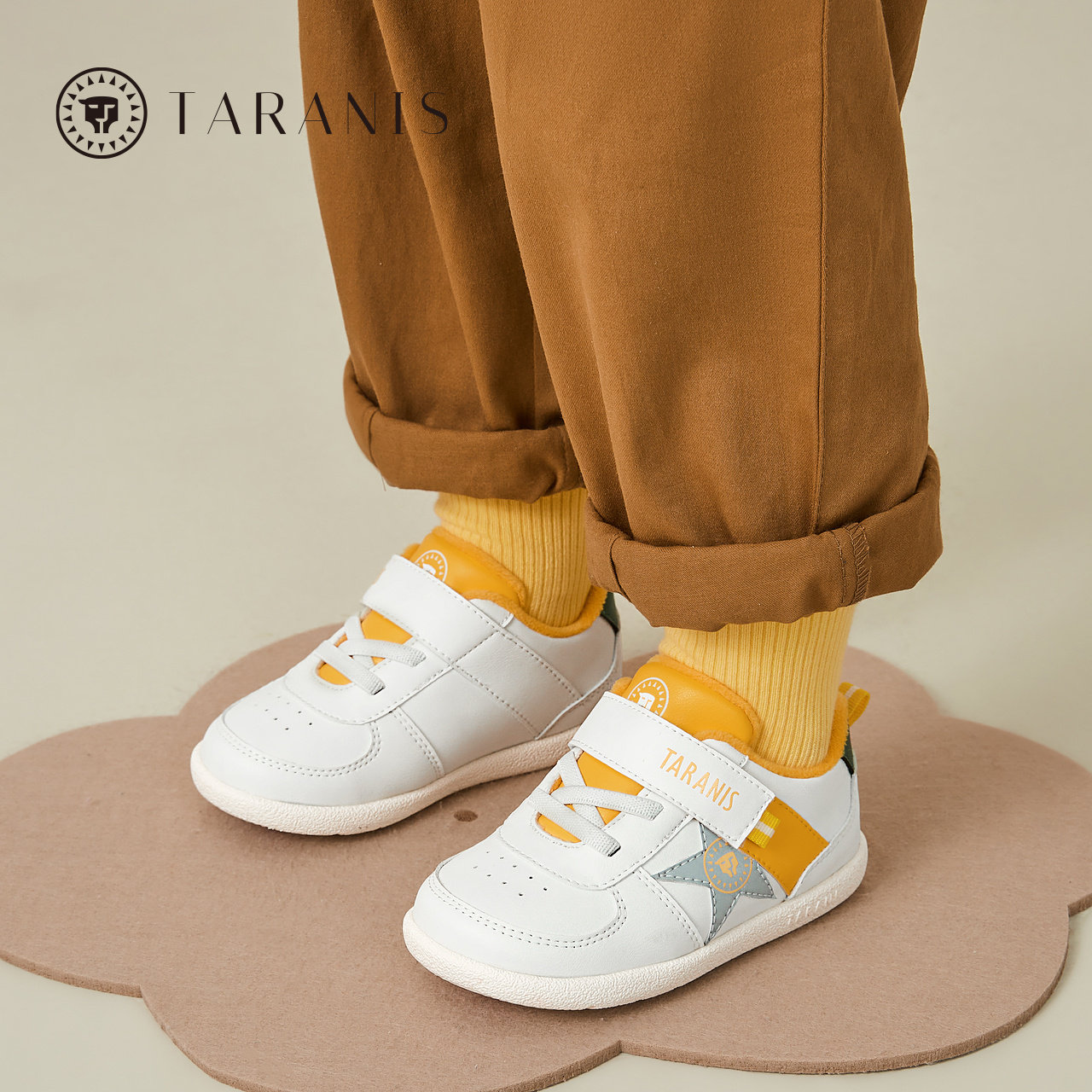 泰兰尼斯冬季新款童鞋软底女童机能鞋学步鞋男宝宝加绒保暖婴儿鞋,淘宝优惠券,粉丝福利购,淘宝优惠卷