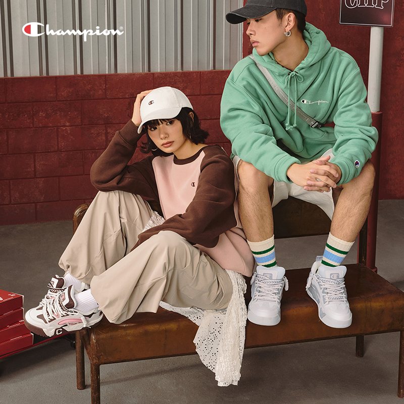 【宋亚轩同款】Champion冠军板鞋齿轮面包鞋休闲鞋 - 图3