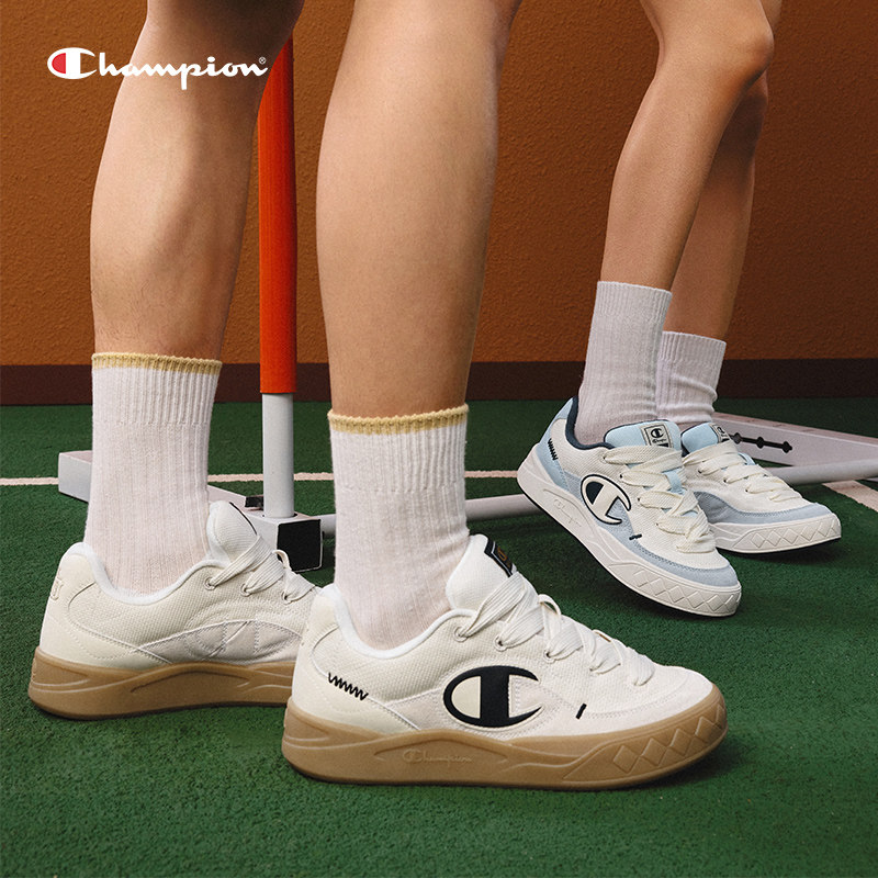 Champion冠军板鞋原子鞋2025年秋季新款厚底小白鞋运动鞋子男女