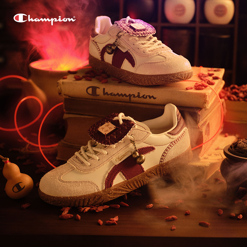丁禹兮同款Champion冠军T头德训鞋板鞋女25秋冬新品休闲小白鞋男,淘宝优惠券,粉丝福利购,淘宝优惠卷