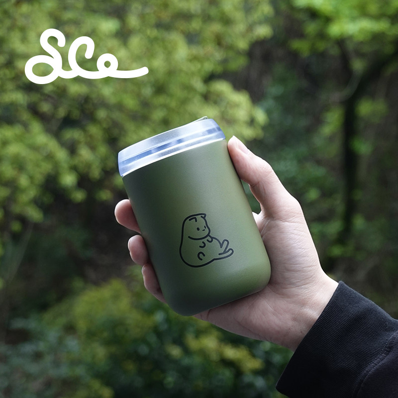 素生家居原创丝滑猫高颜值咖啡随行杯女保温杯304不锈钢水杯礼物,淘宝优惠券,粉丝福利购,淘宝优惠卷