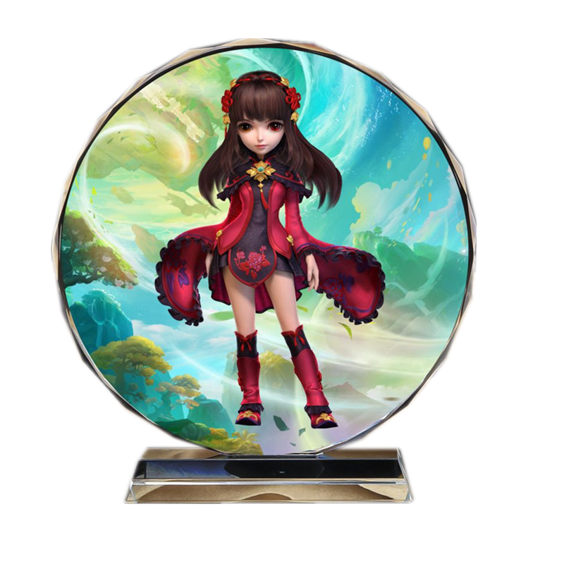 水晶摆件梦幻西游骨精灵虎头怪狐美人巨魔王杀破狼鬼潇潇周边手办