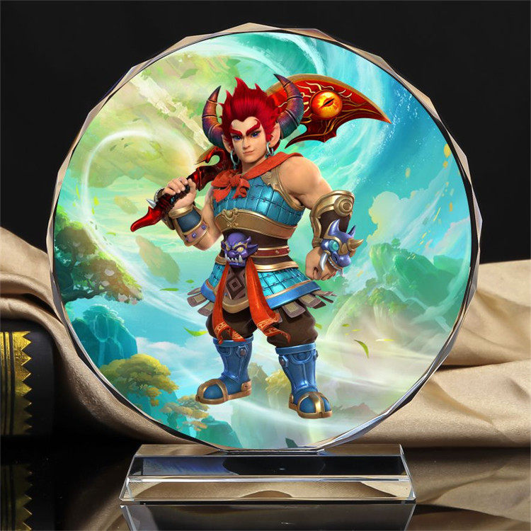 水晶摆件梦幻西游骨精灵虎头怪狐美人巨魔王杀破狼鬼潇潇周边手办