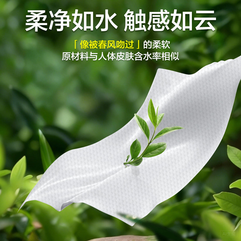 答菲一次性洗脸巾壁挂式加大加厚非纯棉孕婴可用抽取毛巾擦脸柔巾