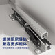 Zekete kitchen cabinet seasoning pull basket drawer space aluminum narrow cabinet seasoning knife holder kitchen cabinet storage transformation
