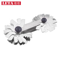 Letta (LETA) threaded gauge 52 pieces of metric thread gauge thread gauge thread boilerplate gauge measuring tool