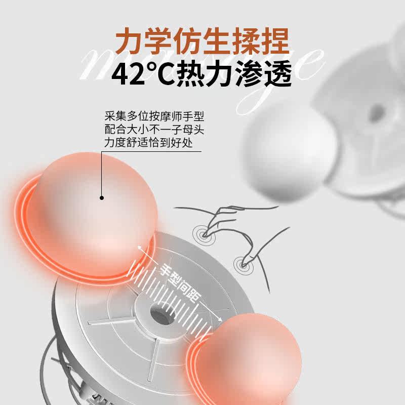 立昌颈椎按摩器背部腰部全身肩颈脖子腿揉捏仪家用枕车载靠垫神器,淘宝优惠券,粉丝福利购,淘宝优惠卷