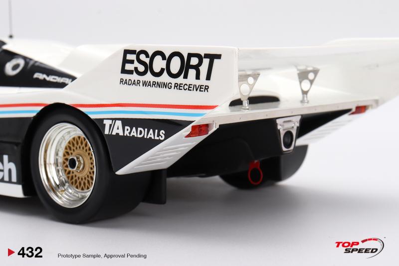 TopSpeed TS 1:18 保時捷 962 #68 BFG百路驰 1986 IMSA 汽车模型 - 图1