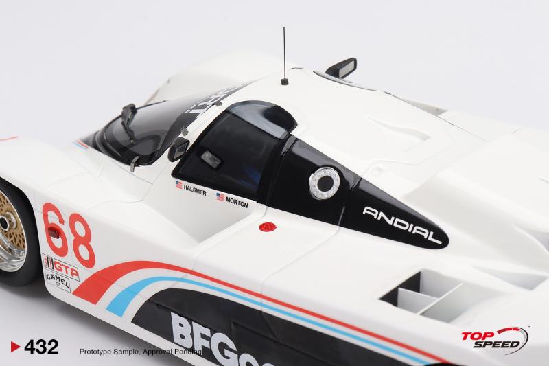 TopSpeed TS 1:18 保時捷 962 #68 BFG百路驰 1986 IMSA 汽车模型 - 图3