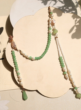 中国风旗袍压襟民族风小清新