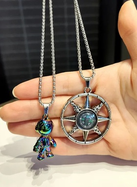 儿童项链潮男童女童嘻哈街舞