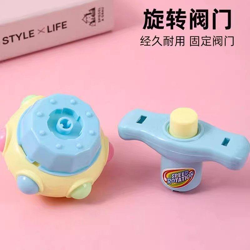 儿童发光玩具益智玩具小礼品创意陀螺七彩闪光莲花陀螺音乐趣旋转,淘宝优惠券,粉丝福利购,淘宝优惠卷