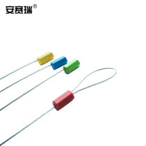 Anseigree Custom Drawn Tight Wire Lead Seal Custom Wire Lead Seal Disposable Steel Wire Seal Sign 1 8 x 295