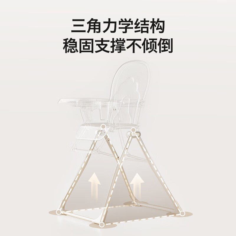 Hagaday哈卡达小魔凳宝宝餐椅儿童餐桌椅家用婴儿吃饭学坐可折叠