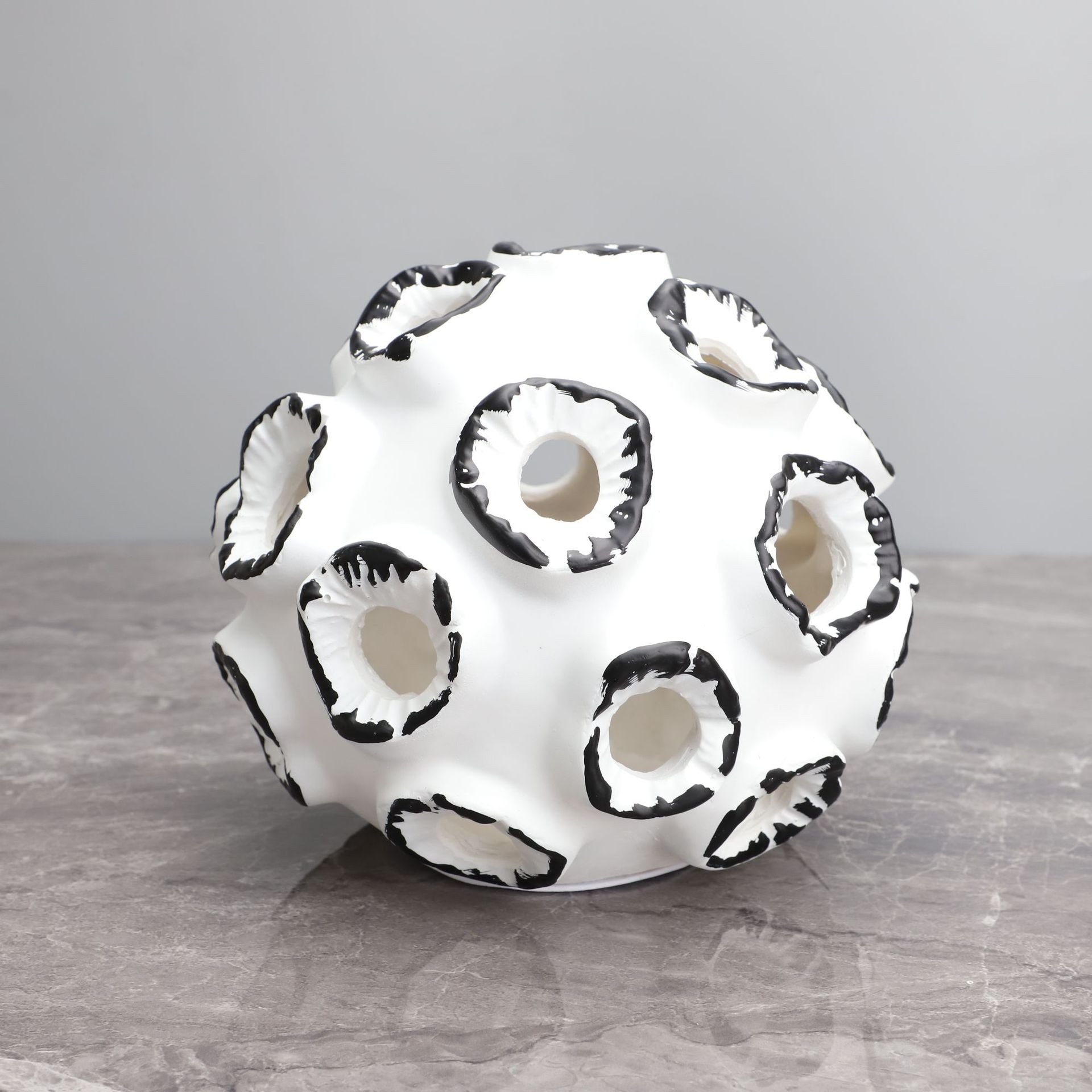 现代简约几何插花花器摆件样板间茶几客厅餐厅桌面花瓶家居装饰品 - 图2