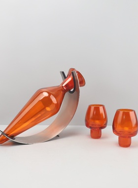 轻奢丘比特醒酒器酒具套装摆件