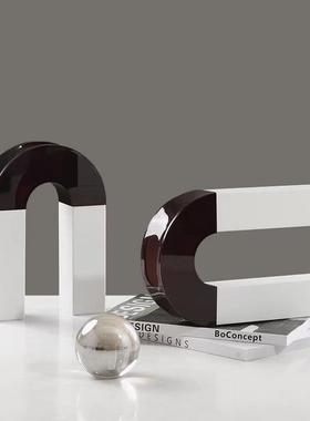 欧式拱门形客厅创意装饰品摆件