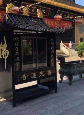 新款寺院蜡烛台寺庙道观室外不锈钢供灯蜡烛房长方形酥油台供油台