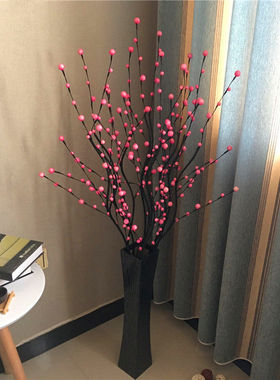 叶脉花仿真花客厅摆件满天星套装