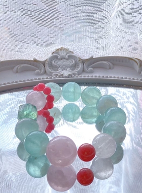 天然水晶手链女款轻奢小众设计感高级闺蜜礼物送女友