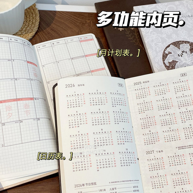 Beautiful daily planner, Gypsophila 1 book