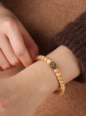 【普陀山祝福】龙脊菩提转运手串