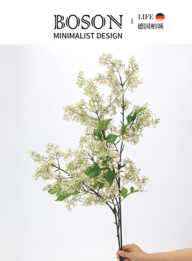 BOSON·Islet·彷真花雾凇迷雾草蕾丝花插花配材绿植造景 | 屿间