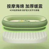 Конура для собак на все времена года, съемная и моющаяся, устойчивая к укусам конура для собак малого и среднего размера, зимнее спальное место Тедди, коврик для сна для собак.