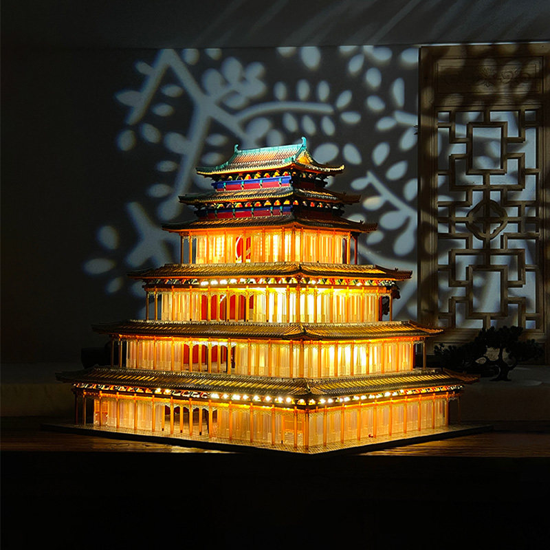 【非卖品】重拾营造DIY作品六重檐