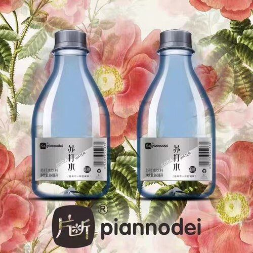 片断360ml*24瓶整箱无汽苏打水无糖弱碱孕妇孕吐孕期玫瑰花茉莉花 - 图1
