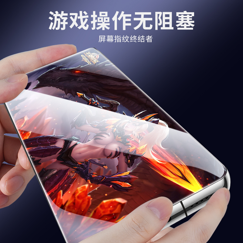 适用opporeno7pro防窥钢化膜reno7防窥膜oppo全屏opopreno7se手机rone贴膜5g新款0pporeno75g的PFJM10oppreno - 图1