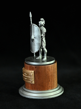 龙飞兔舞85MM家居装饰品 办公桌树脂摆件 斯巴达勇士LTCP-258/3D