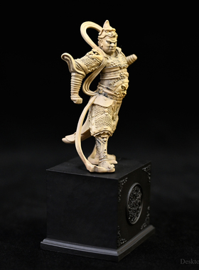 108MM 树脂工艺品  家居桌面摆件 韦陀菩萨土色版LTCP-295+3D