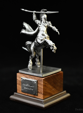 110MM 树脂工艺品  家居桌面摆件 人马座银色版 LTCP-297/3D
