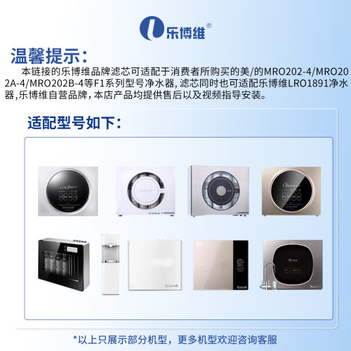乐博维适用美的净水器滤芯机F1MRO201A-4/1695/B/D/MRC1796APP棉 - 图0