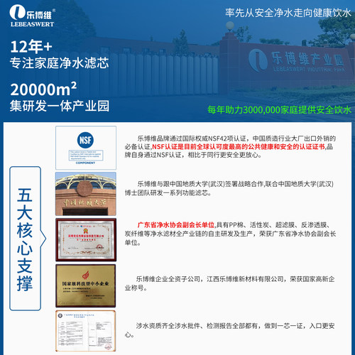 乐博维滤芯适用安吉尔新A6净水器A8J2405-ROB60/V2PLUS陶氏500G膜 - 图3