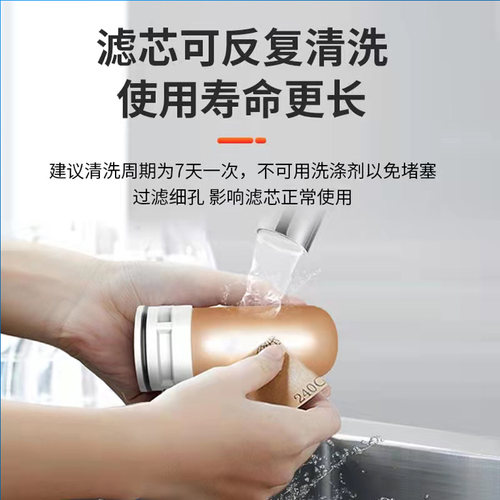 乐博维适用苏泊尔水龙头过滤器758陶瓷滤芯净水器SJL-H1/C1/2/5/7 - 图2