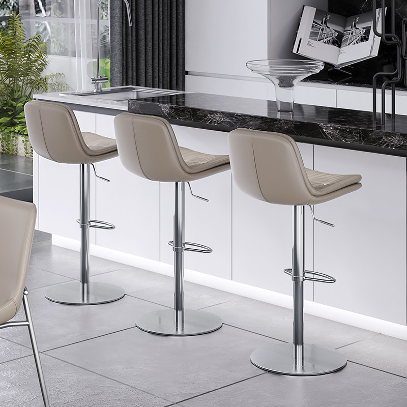 酒吧椅吧台椅高脚吧凳厨房北欧轻奢休闲网红靠背现代简约家用781,淘宝优惠券,粉丝福利购,淘宝优惠卷