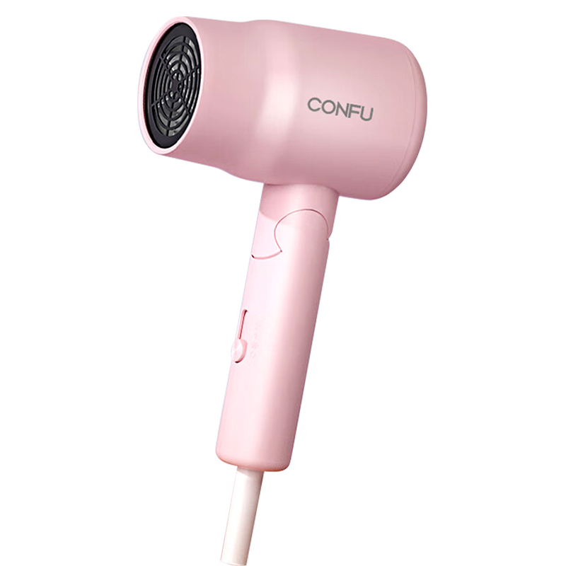 康夫小功率电吹风机学生宿舍用800W可折叠速干护发小型便携吹风筒 - 图3