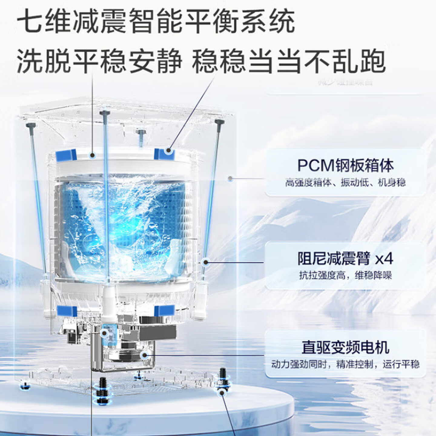 海尔Leader洗衣机10KG全自动变频滚筒洗脱一体B29s